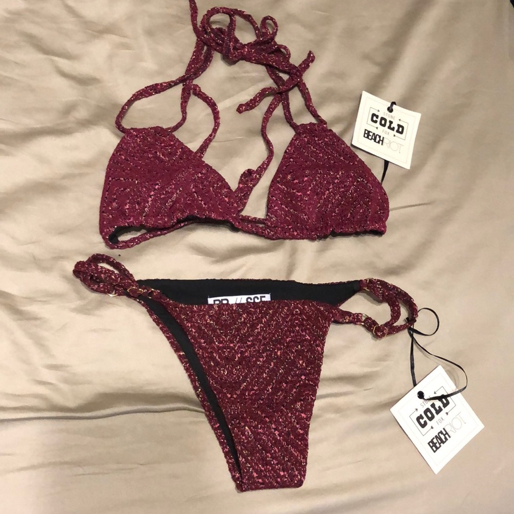 Pink/red swimsuit